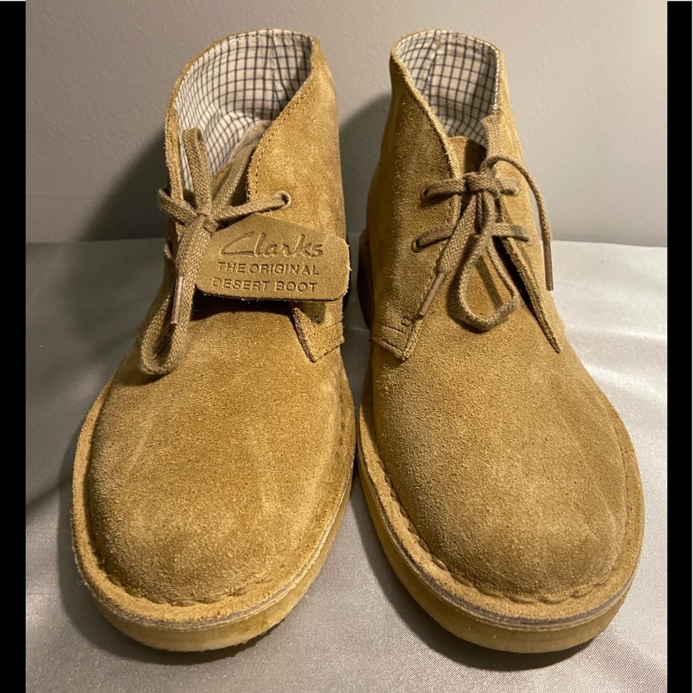 Clarks suede boot - womens size 7